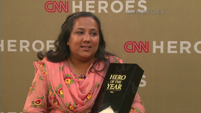 Pushpa Basnet nominated for CNN Super Hero